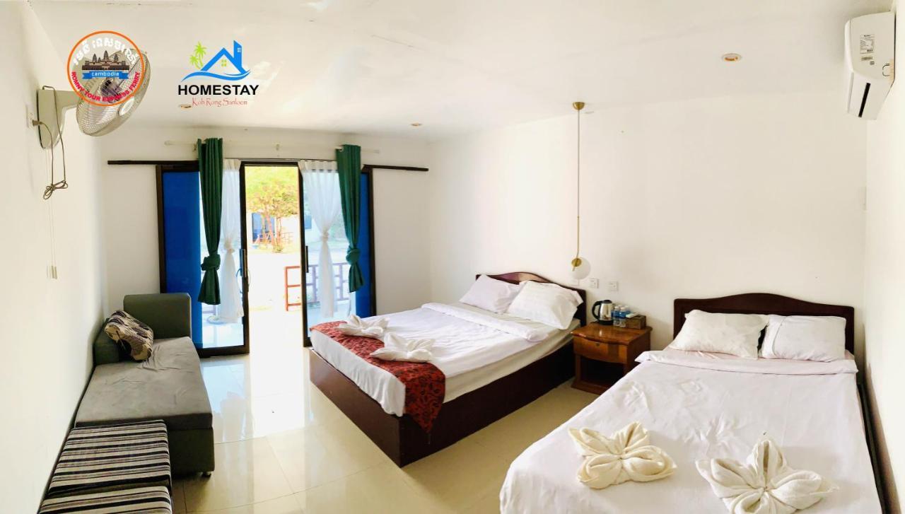Homestay Resort Koh Rong Sanloem Preăh Sihanŭk Zewnętrze zdjęcie